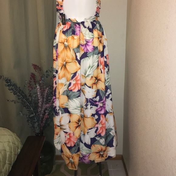 Miss Me Full Length Floral Summer Dress - Picture 8 of 8